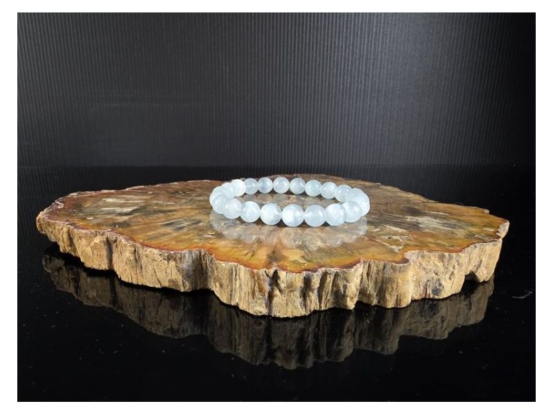 AKVAMARIN-PLAVI-Narukvica (elastična) 8 mm Cijena Akcija