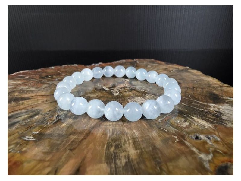 AKVAMARIN-PLAVI-Narukvica (elastična) 8 mm Cijena Akcija