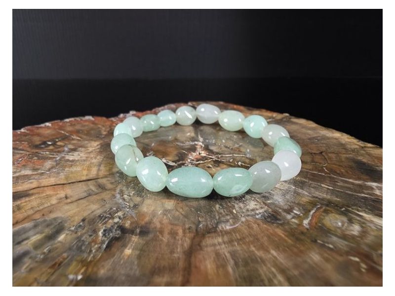 AVENTURIN-ZELENI-Narukvica (elastična) 10-12 mm Cijena Akcija