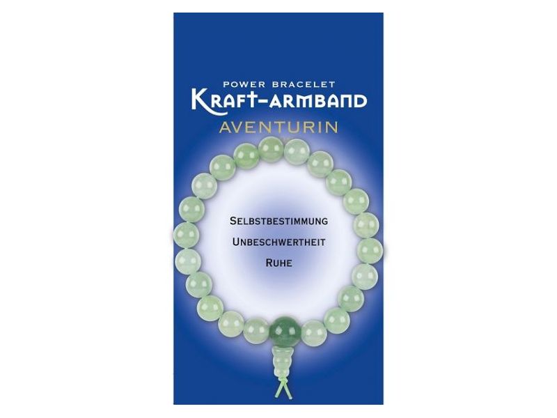 AVENTURIN-ZELENI-POWER narukvica (elastična) 8 mm Cijena Akcija