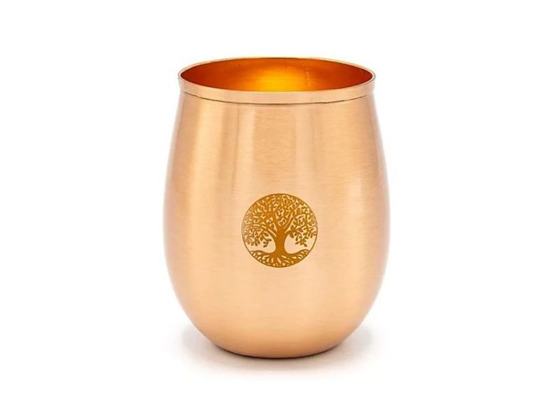 ČAŠA ZA VODU-Bakrena-Tree of Life ( 350 ml ) Cijena Akcija