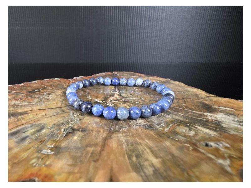 DUMORTIERIT-Narukvica (elastična) 6 mm Cijena Akcija