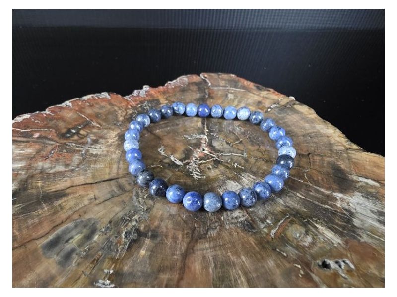 DUMORTIERIT-Narukvica (elastična) 6 mm Cijena Akcija