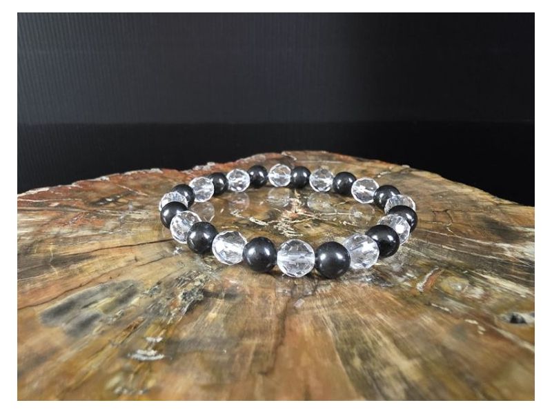 GORSKI KRISTAL/ŠUNGIT-Narukvica (elastična) 8 mm Cijena Akcija