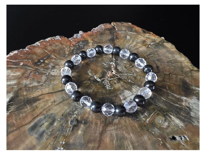 GORSKI KRISTAL/ŠUNGIT-Narukvica (elastična) 8 mm Cijena Akcija