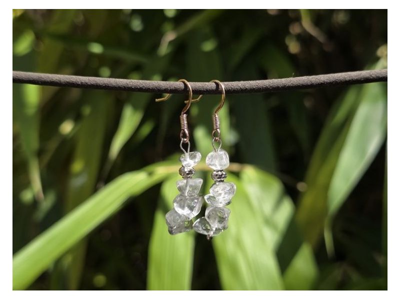 GORSKI KRISTAL-Viseće naušnice (4 cm) Cijena Akcija