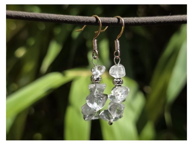 GORSKI KRISTAL-Viseće naušnice (4 cm) Cijena Akcija
