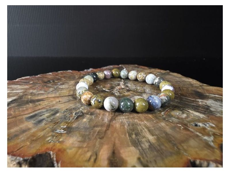 JASPIS-OCEAN-Narukvica (elastična) 7 mm Cijena Akcija