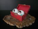 KINESKE KUGLICE-YIN YANG-Bijelo zelene (4 cm) Cijena