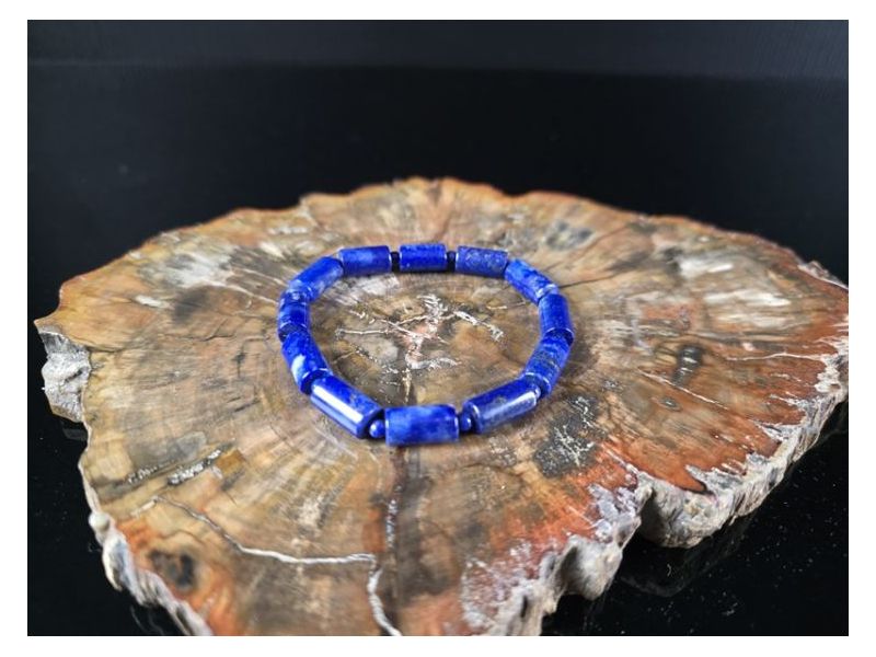 LAPIS LAZULI-Narukvica (cjevasta) 7x4 mm Cijena Akcija
