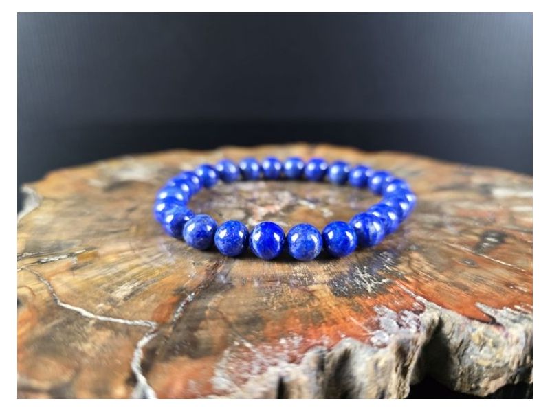 LAPIS LAZULI-Narukvica (elastična) 8 mm Cijena Akcija