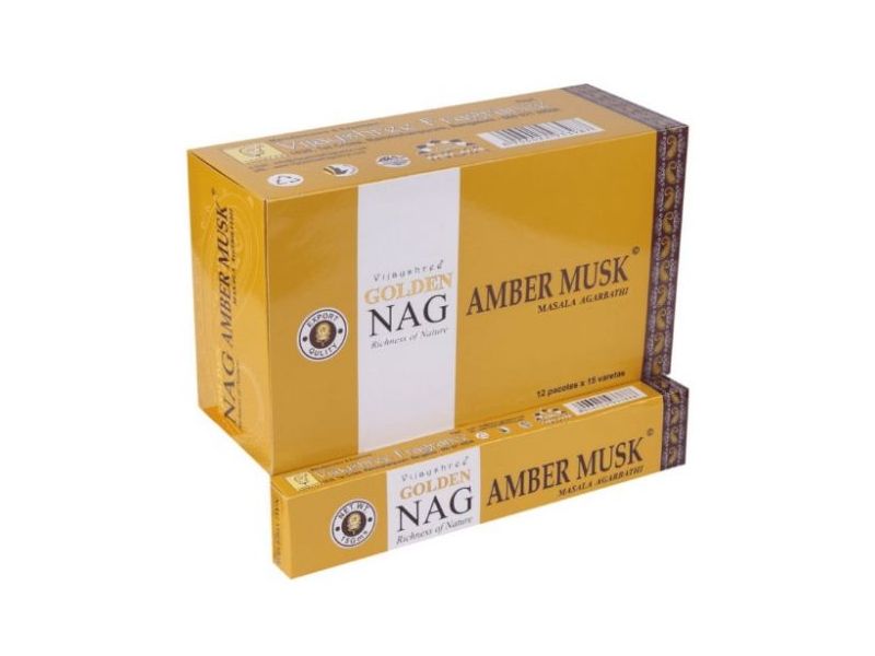 MIRISNI ŠTAPIĆI-GOLDEN NAG-Amber Musk Cijena Akcija