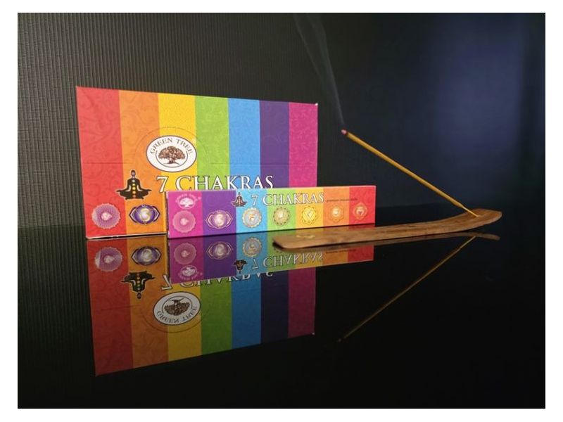 MIRISNI ŠTAPIĆI-GREEN TREE-7 Chakras Cijena Akcija