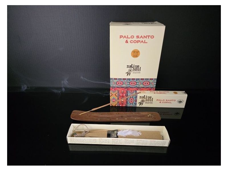 MIRISNI ŠTAPIĆI-GREEN TREE-NATIVE SOUL-Palo Santo & Copal Cijena Akcija