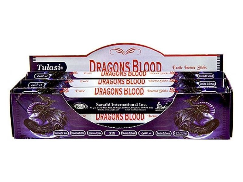 MIRISNI ŠTAPIĆI-TULASI-Dragons Blood (XXL) Cijena Akcija