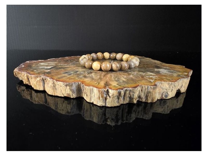 OKAMANJENO DRVO-Narukvica (elastična) 10 mm Cijena Akcija