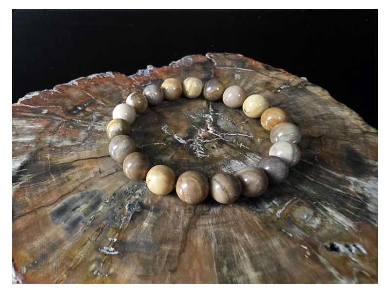 OKAMENJENO DRVO-Narukvica (elastična) 10 mm Cijena Akcija