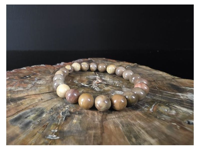 OKAMENJENO DRVO-Narukvica (elastična) 7-8 mm Cijena Akcija