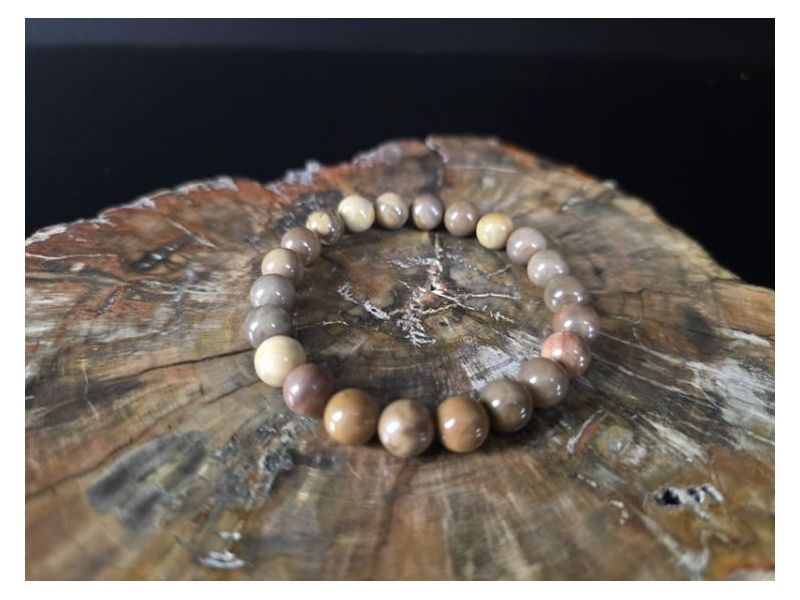 OKAMENJENO DRVO-Narukvica (elastična) 7-8 mm Cijena Akcija