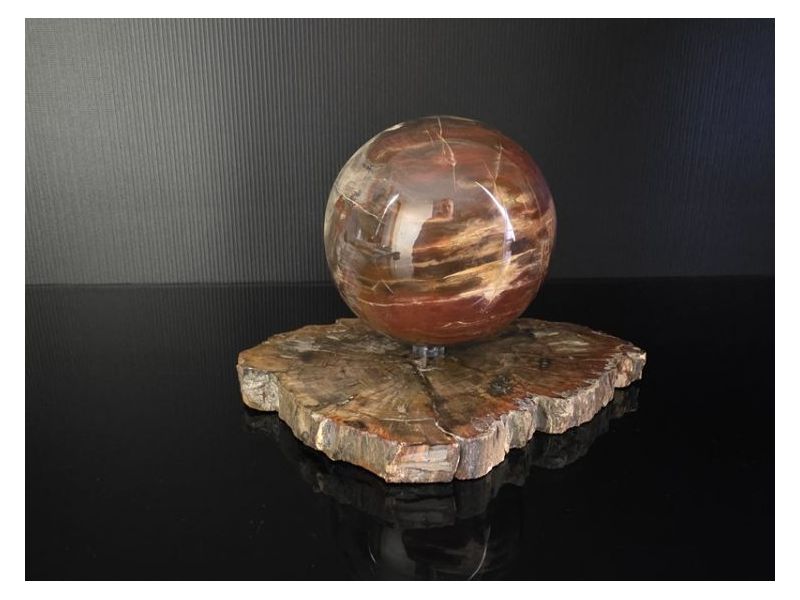 OKAMENJENO DRVO-Kugla (10,5 cm) Cijena Akcija