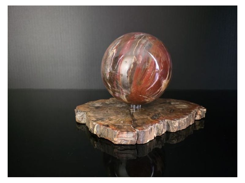 OKAMENJENO DRVO-Kugla (10,5 cm) Cijena Akcija