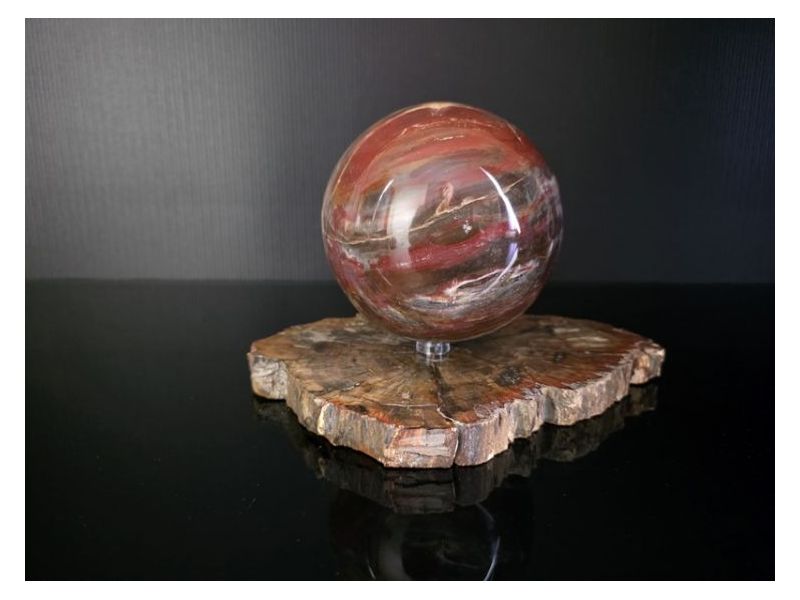 OKAMENJENO DRVO-Kugla (10,5 cm) Cijena Akcija