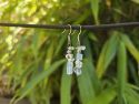 OPAL-STAKLO-Opalit-Viseće naušnice (4 cm) Cijena