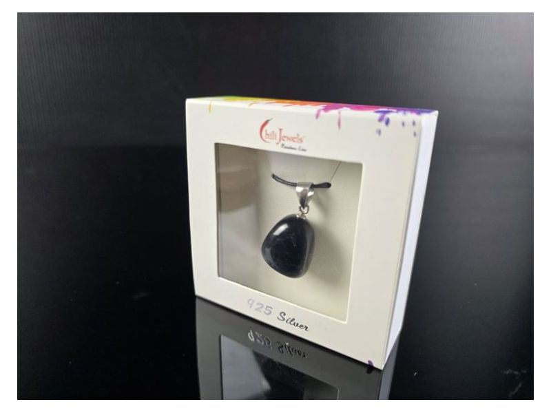 OPSIDIJAN-CRNI-Srebrni privjesak (1,5-2 cm) Cijena Akcija