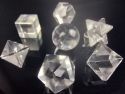 PLATONOVA TIJELA I SVETA GEOMETRIJA-Gorski kristal (1,5-2 cm) Cijena