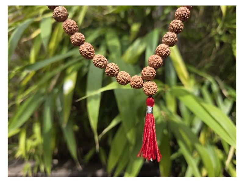 RUDRAKŠA-JAPA MALA-Ogrlica (s ukrasnom torbicom) (1 cm) Cijena Akcija