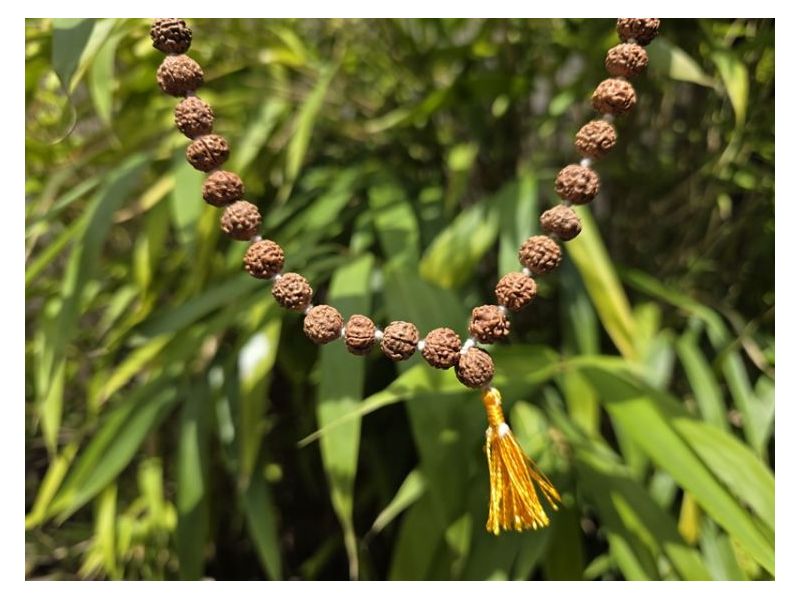 RUDRAKŠA-JAPA MALA-Ogrlica (s ukrasnom torbicom) (0,8 cm) Cijena Akcija
