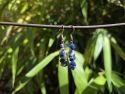 SODALIT-Viseće naušnice (4 cm) Cijena