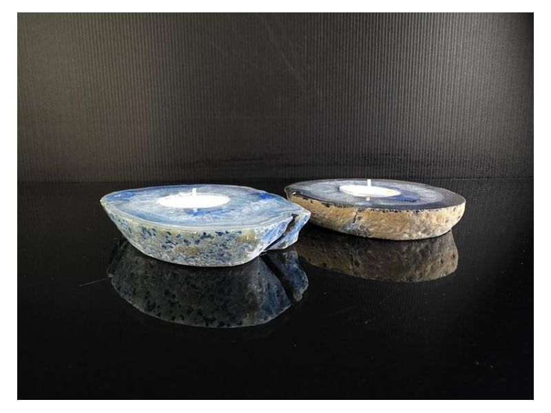 SVIJEĆNJAK-Ahat (s kristalnim godovima) Cijena Akcija