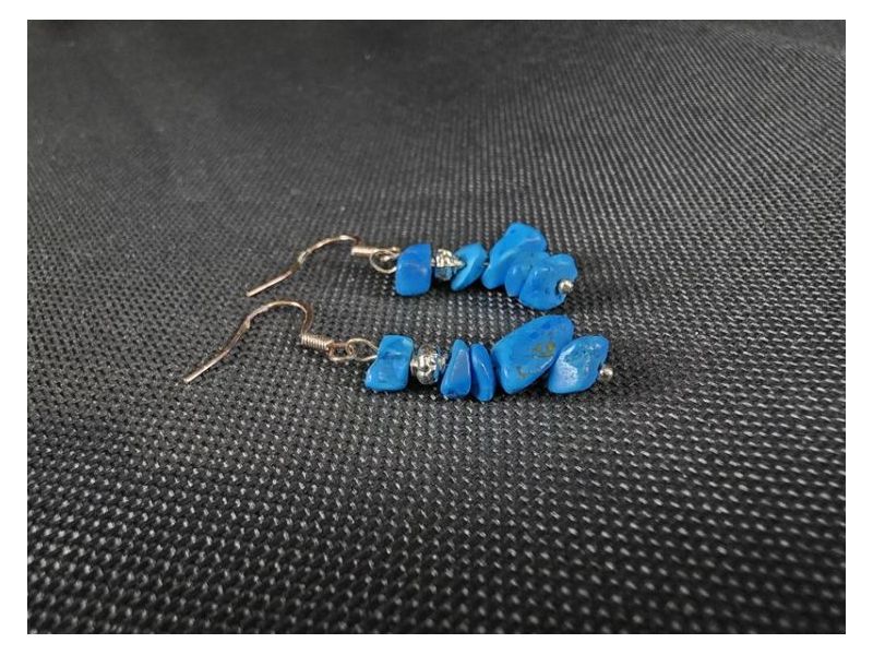 TIRKIZ-Viseće naušnice (4 cm) Cijena Akcija