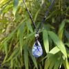 LAPIS LAZULI-Ogrlica s plosnatim privjeskom