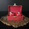 KINESKE KUGLICE-YIN YANG-Crvene (4 cm)